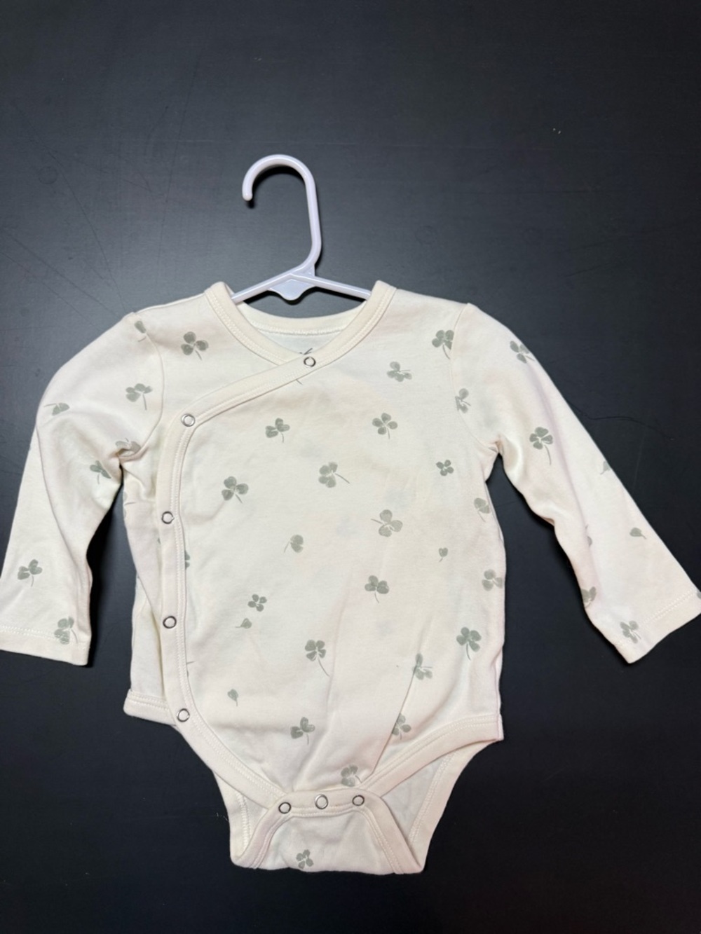 Pehr Long Sleeve Kimono One-Piece in Clover